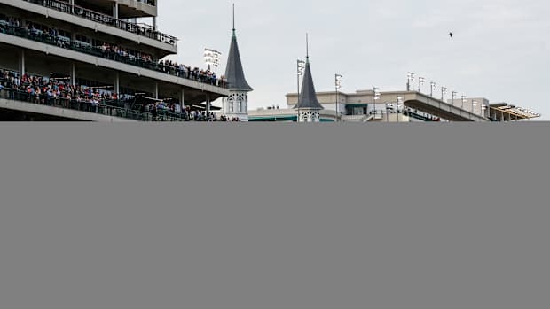 Opening night of Churchill Downs’ Spring Meet on Saturday, April 29, 2023.